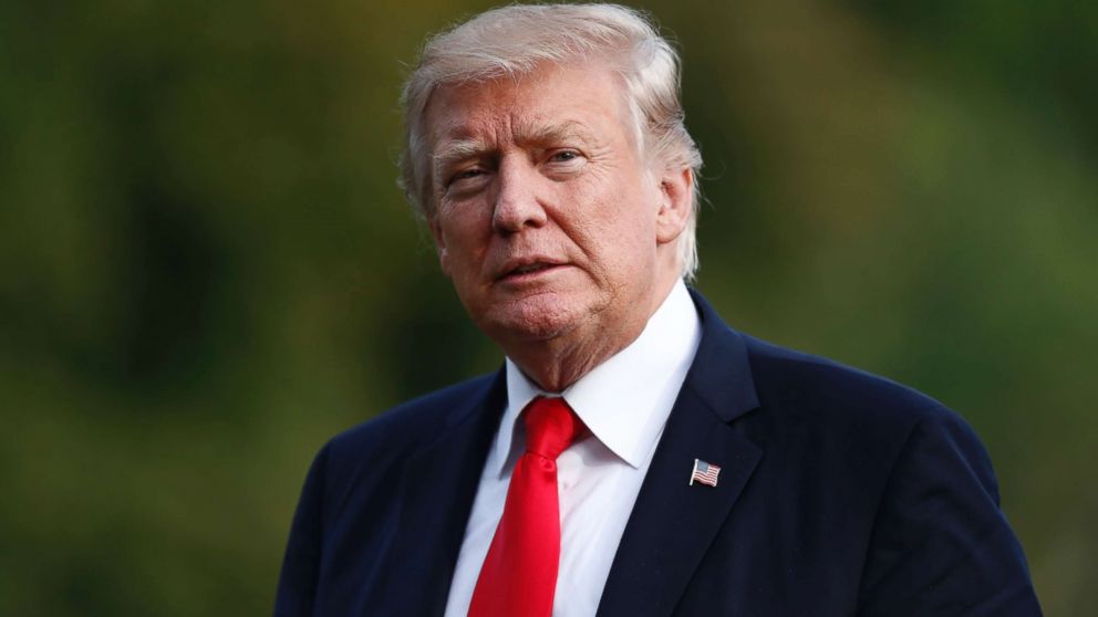 President Donald Trump walks to the White House in Washington, Aug. 30, 2017.