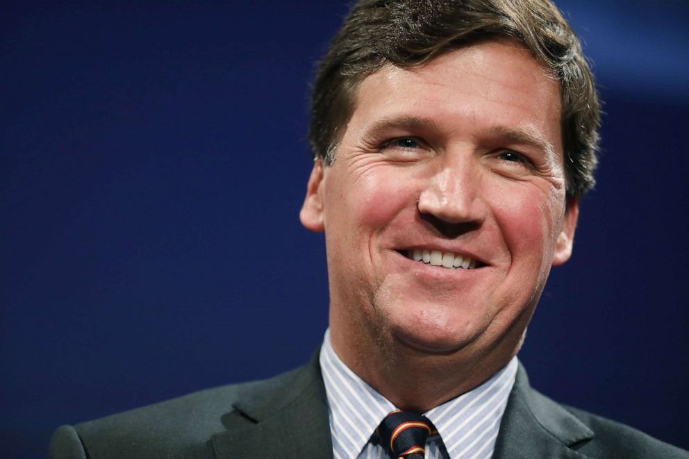 PHOTO: Tucker Carlson discusses 'Populism and the Right' during the National Review Institute's Ideas Summit at the Mandarin Oriental Hotel, March 29, 2019, in Washington, D.C. 