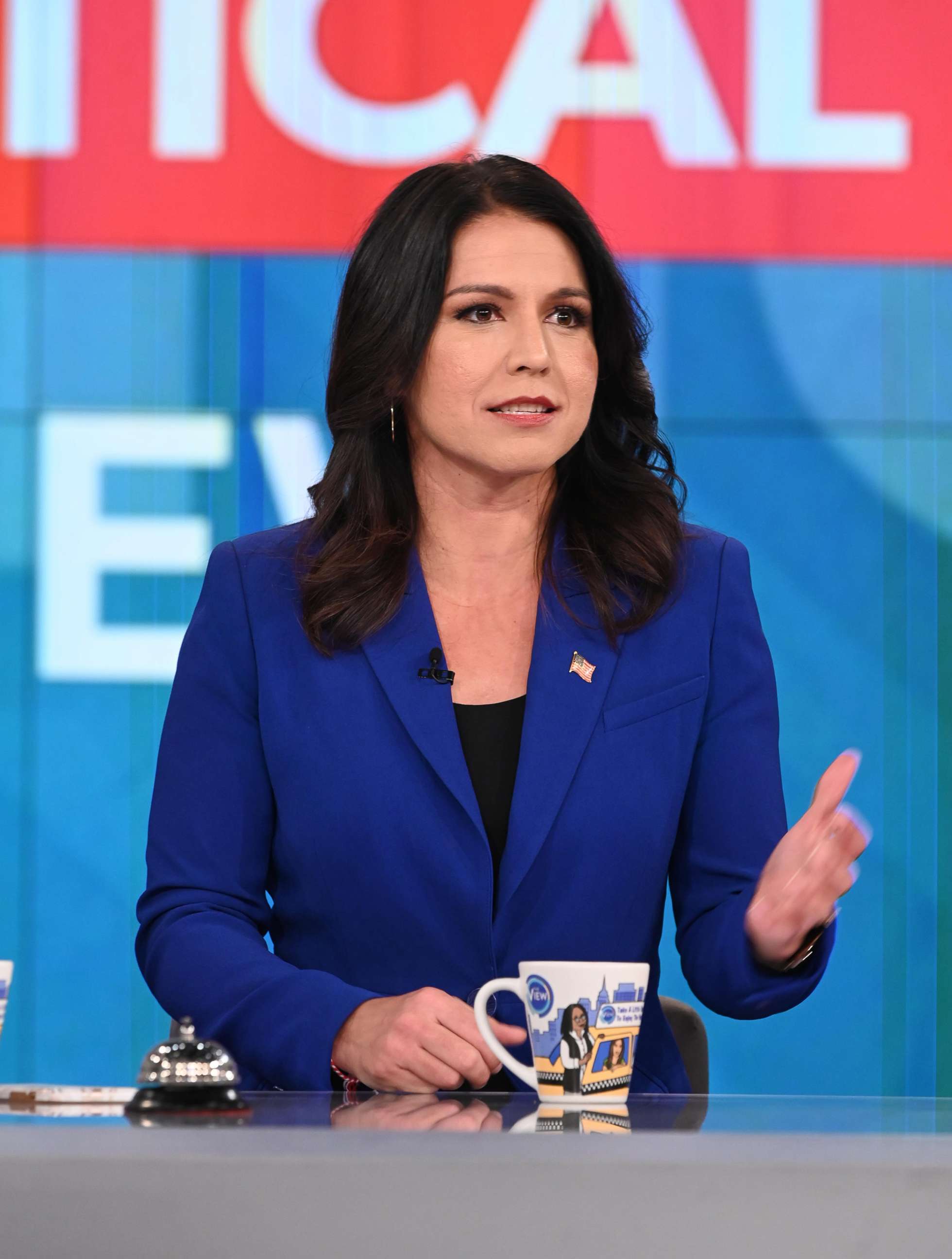 PHOTO: Hawaii Rep. Tulsi Gabbard appeared on  "The View," Nov. 6, in her third appearance this year.