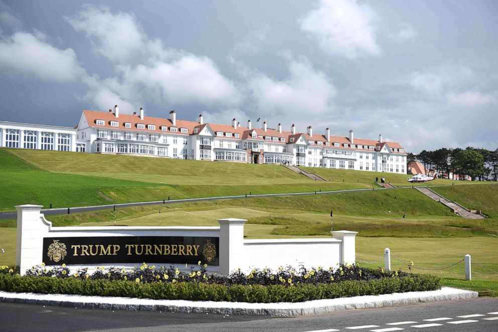 PHOTO: Trump Turnberry hotel and golf resort in Turnberry, Scotland, June 24, 2016.