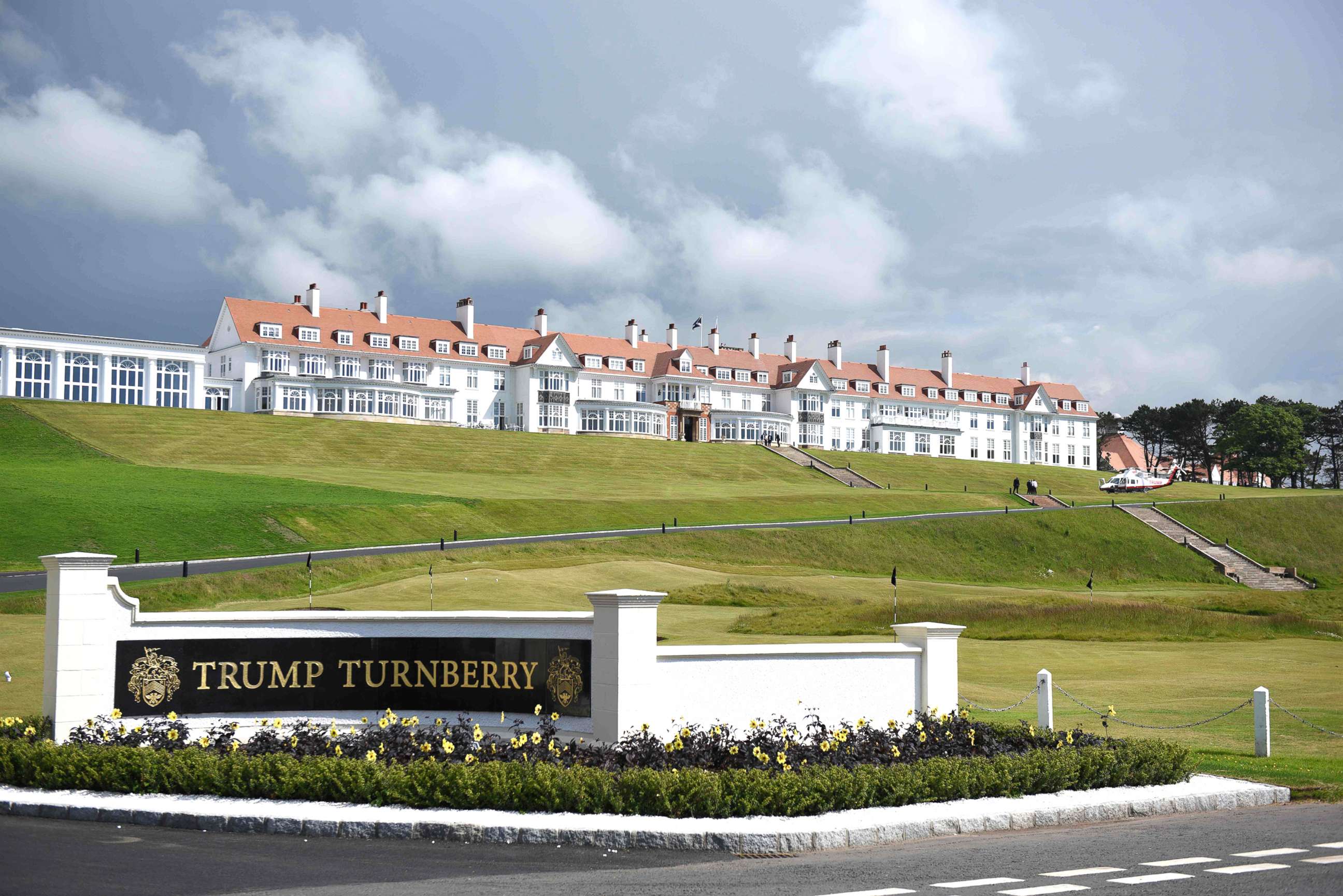 PHOTO: Trump Turnberry hotel and golf resort in Turnberry, Scotland, June 24, 2016.