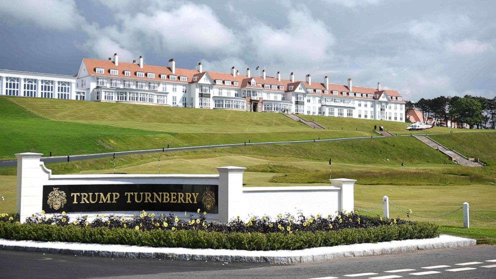 PHOTO: Trump Turnberry hotel and golf resort in Turnberry, Scotland, June 24, 2016.