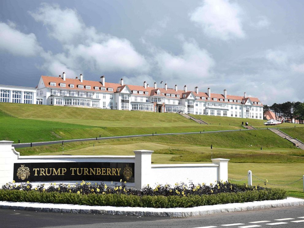 PHOTO: Trump Turnberry hotel and golf resort in Turnberry, Scotland, June 24, 2016.