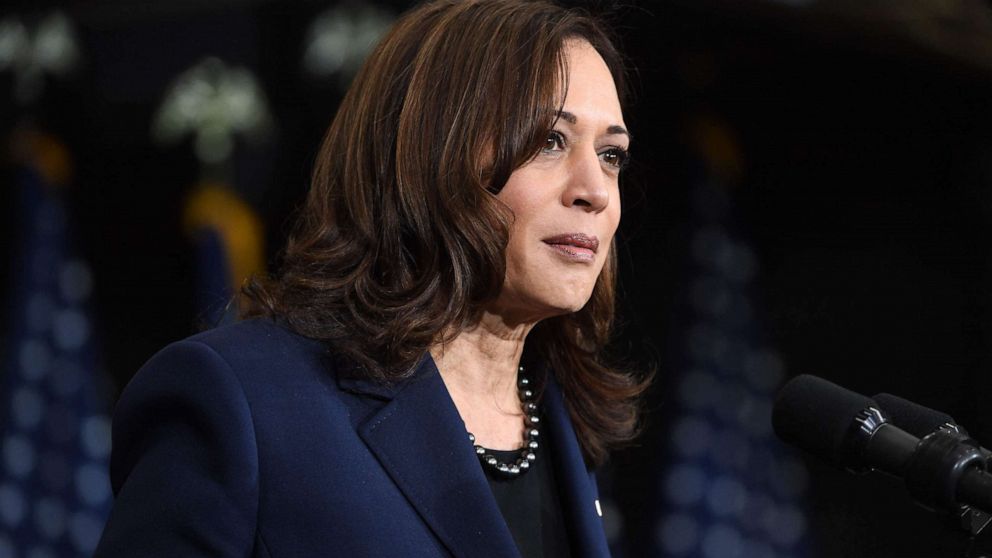 PHOTO: Vice President Kamala Harris speaks in Upper Marlboro, Md., Feb. 4, 2022.