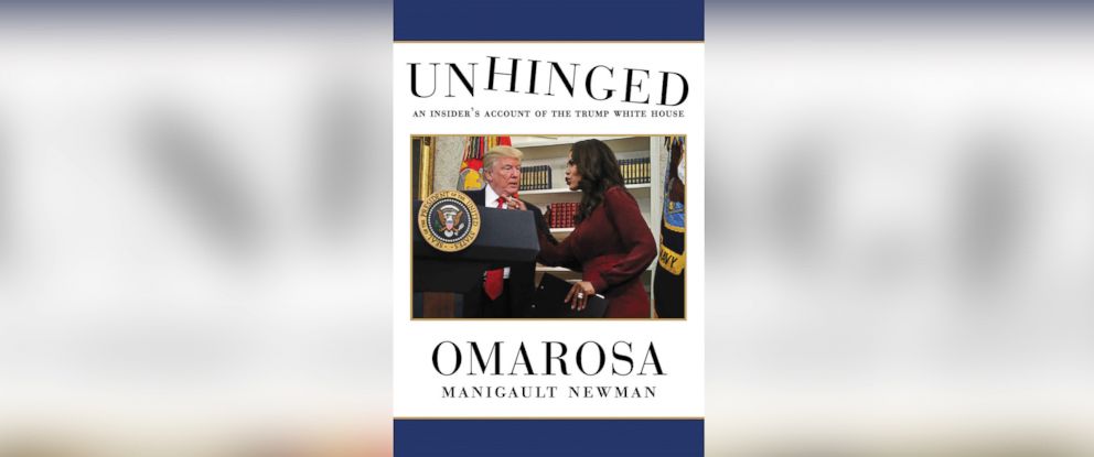 PHOTO: Book cover for Omarosa Manigault Newman's "Unhinged: An Insider's Account of the Trump White House."