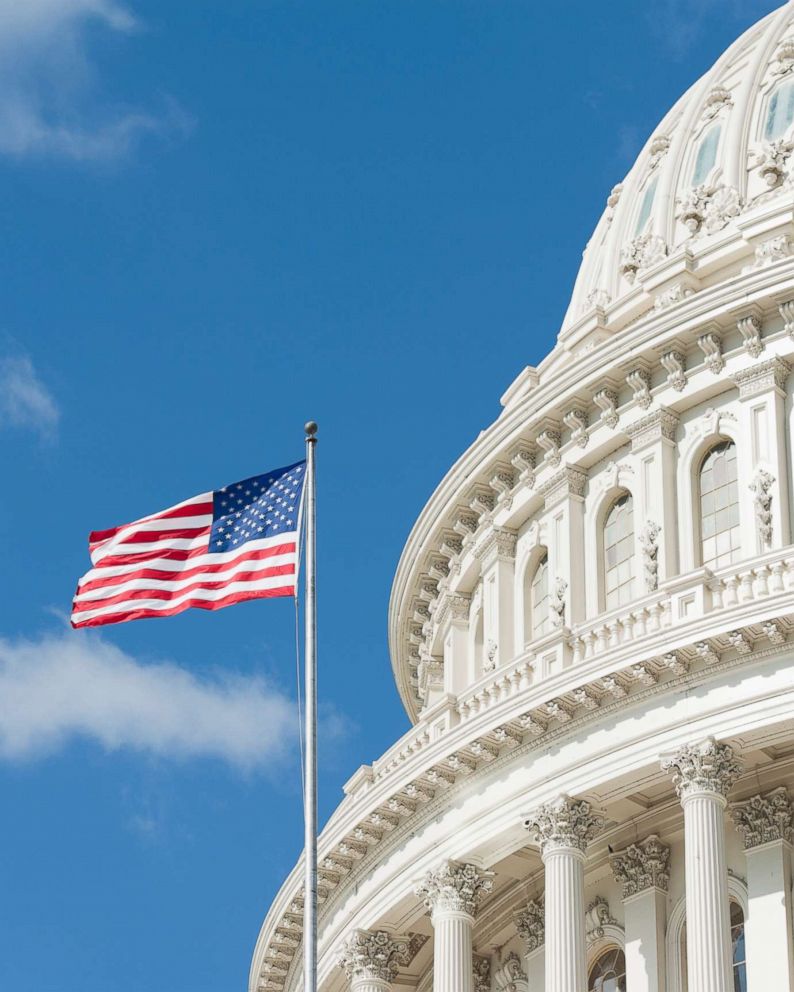 PHOTO: Sunrise at Capitol Hill in Washington.