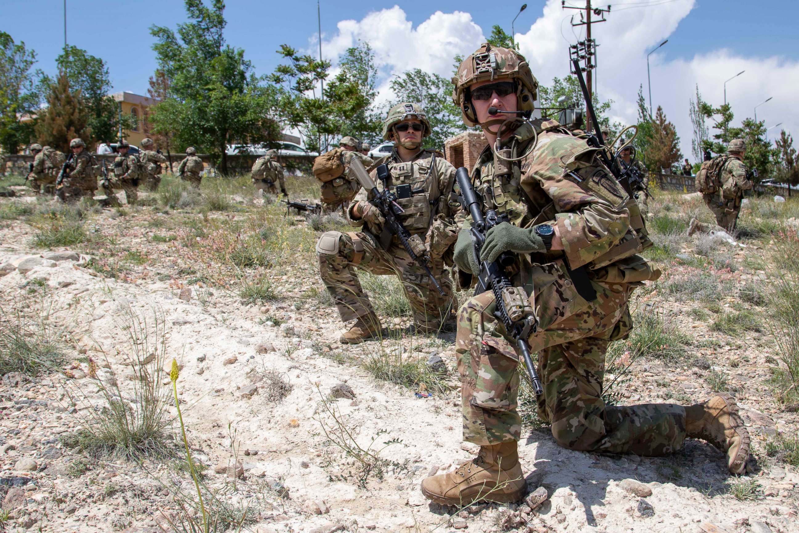 PHOTO: Advisors from the 2nd Security Force Assistance Brigade are pictured during their 2019 deployment to Afghanistan, May 20, 2019.