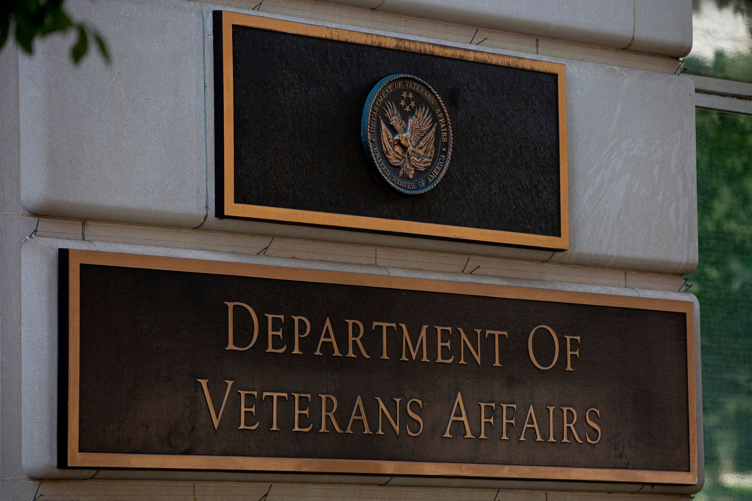 PHOTO: The Department of Veterans Affairs building stands in Washington, July 22, 2019. 