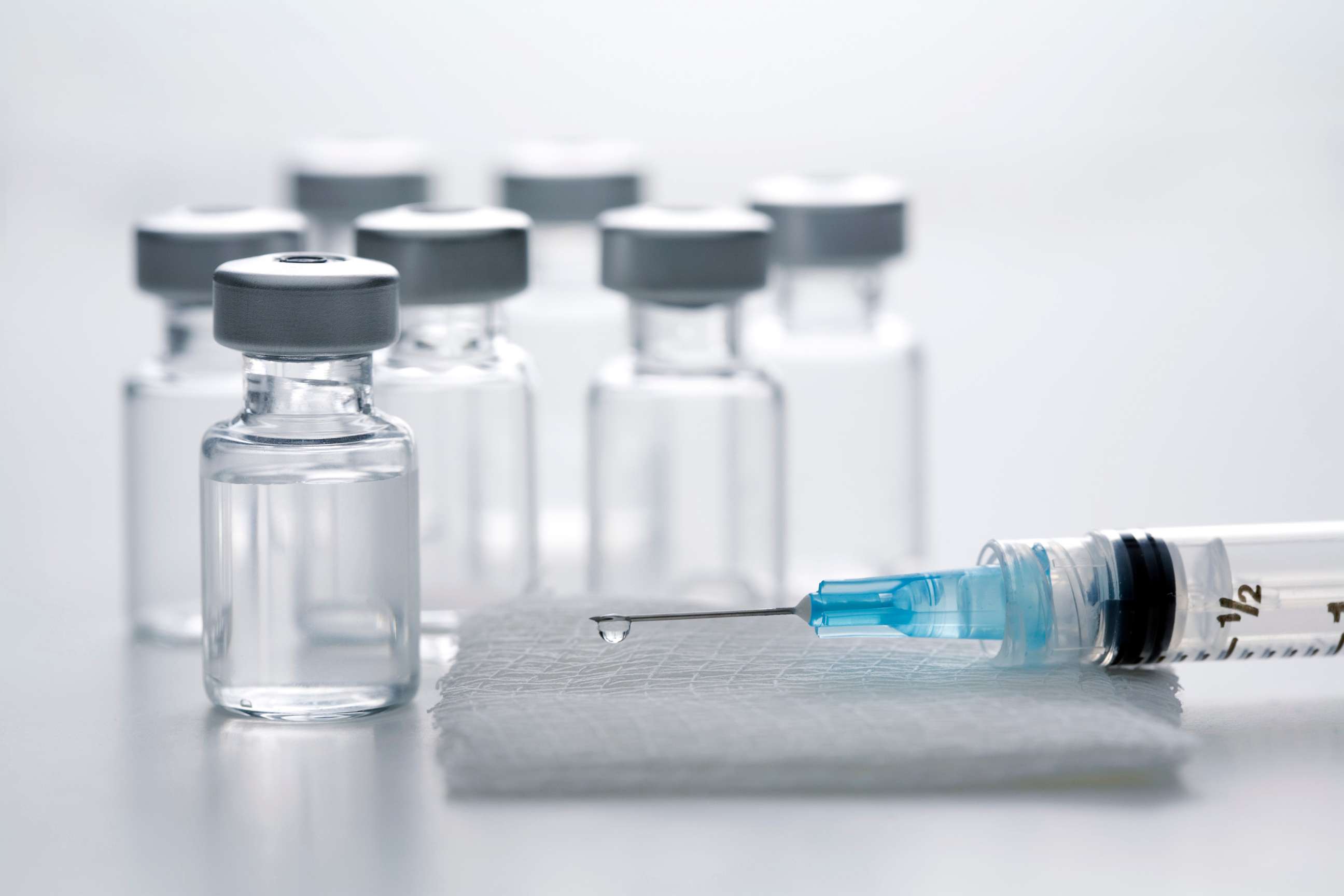 PHOTO: Vials and a syringe are seen in this undated stock image.