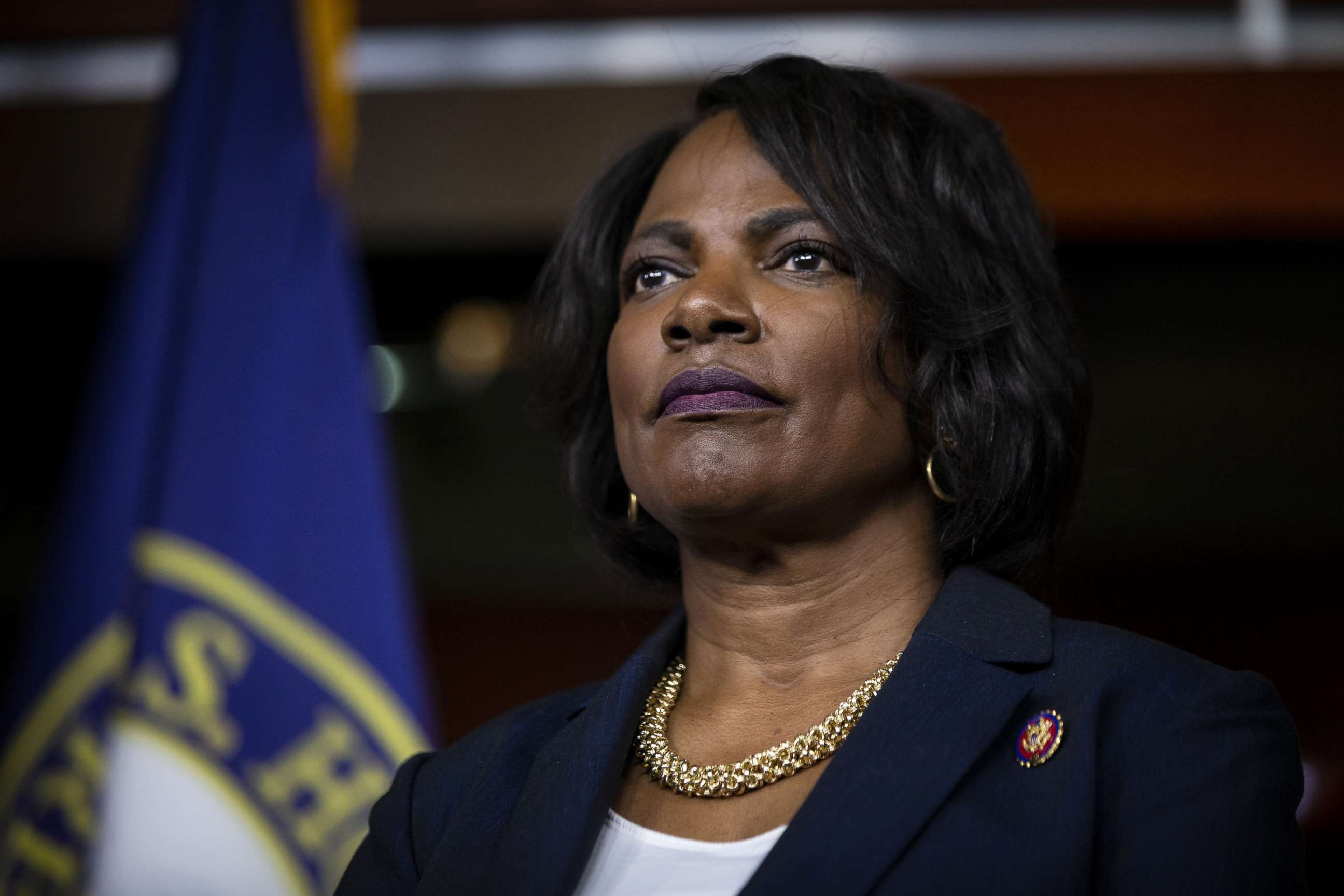 PHOTO: File photo of Rep. Val Demings  at a news conference on Capitol Hill in Washington on Jan. 15, 2020.