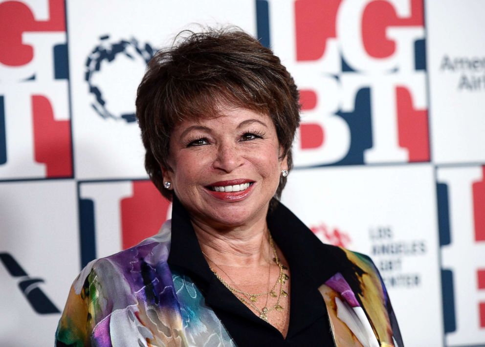 PHOTO: Lawyer Valerie Jarrett arrives at the Los Angeles LGBT Center's 48th Anniversary Gala Vanguard Awards at The Beverly Hilton Hotel on Sept. 23, 2017 in Beverly Hills, Calif.