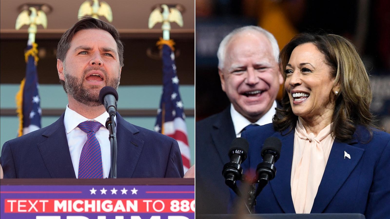 Election 2024 updates: Split-screen campaign blitz kicks off in Wisconsin, Michigan