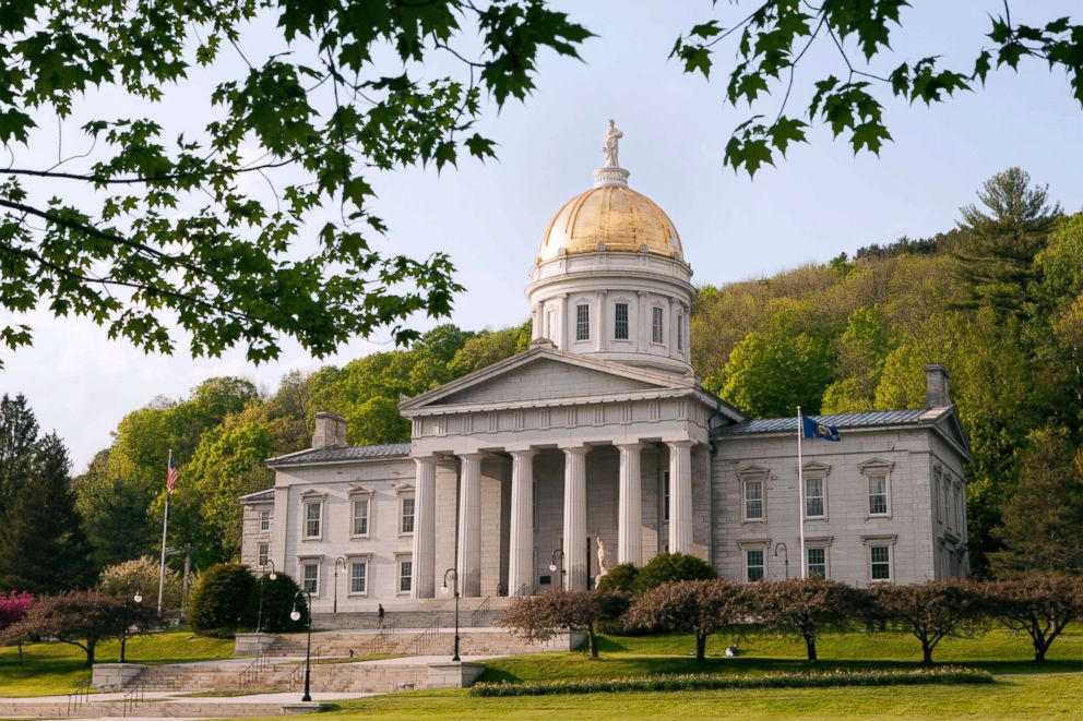 PHOTO: The Vermont Statehouse, May 25, 2016, in Montpelier, Vermont.