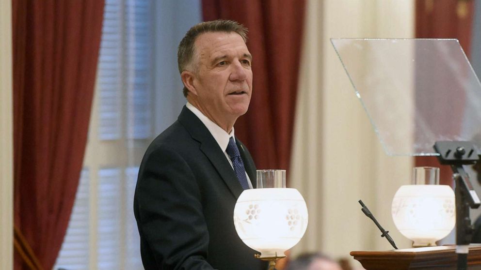 PHOTO: Gov. Phil Scott delivers his State of the State address in Montpelier, Vt., Jan. 9, 2020.