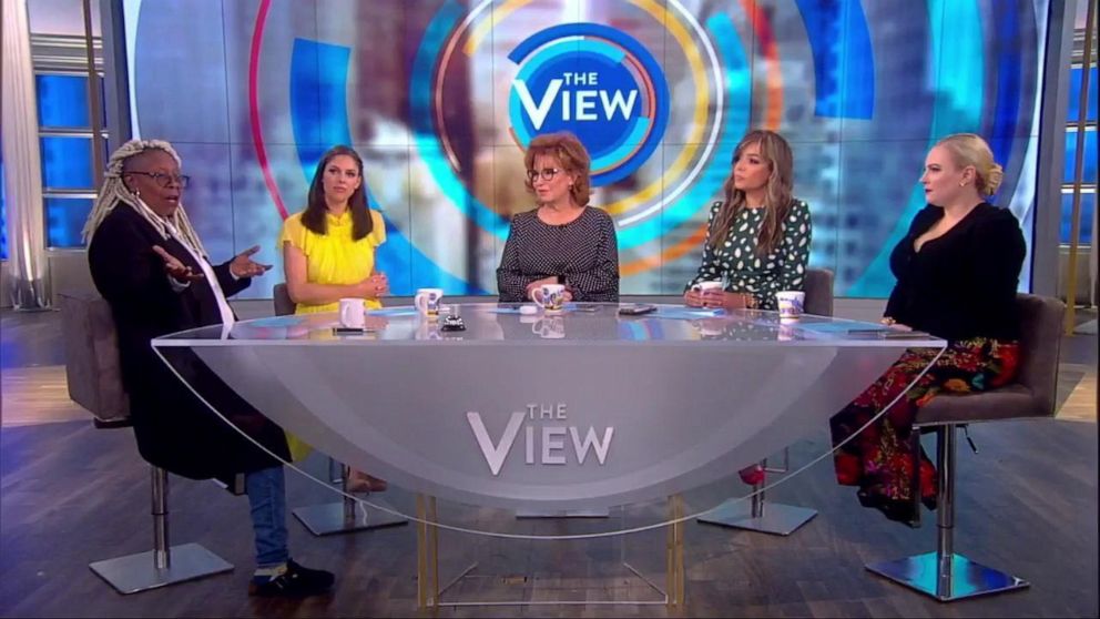 PHOTO: "The View" discussed the former New York City mayor's bid for president.
