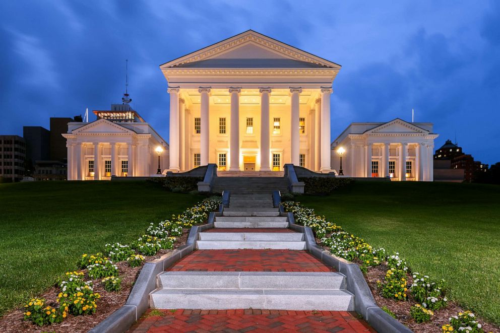 PHOTO: Virginia State Capitol in Richmond, Virginia.