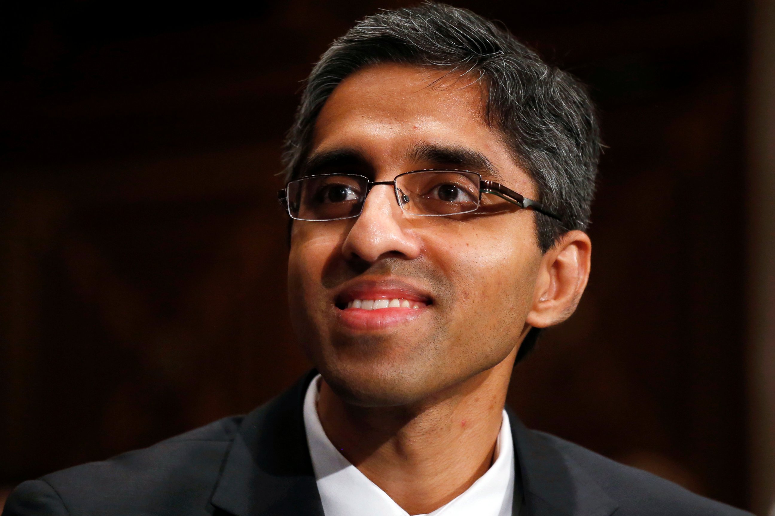 PHOTO: In this Feb. 4, 2014, photo, then U.S. Surgeon General appointee Dr. Vivek Murthy appears on Capitol Hill in Washington. Murthy has been named as co-chair by President-elect Joe Biden to his COVID-19 advisory board.