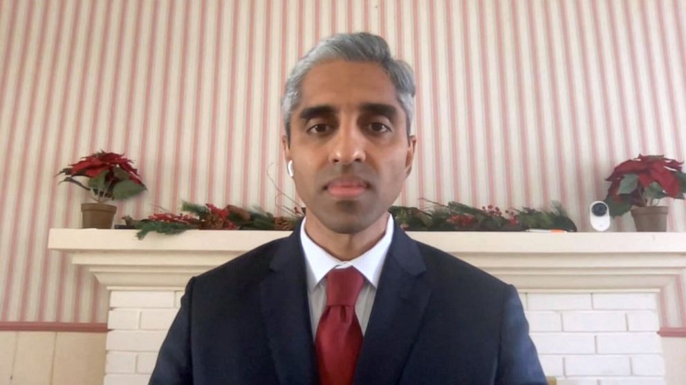 PHOTO: Dr. Vivek Murthy appears on "This Week with George Stephanopoulos," Jan. 24, 2021.