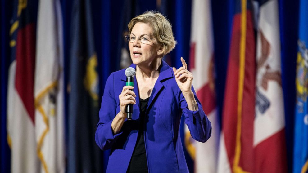 Warren ramps up television presence with ad on climate change - ABC News