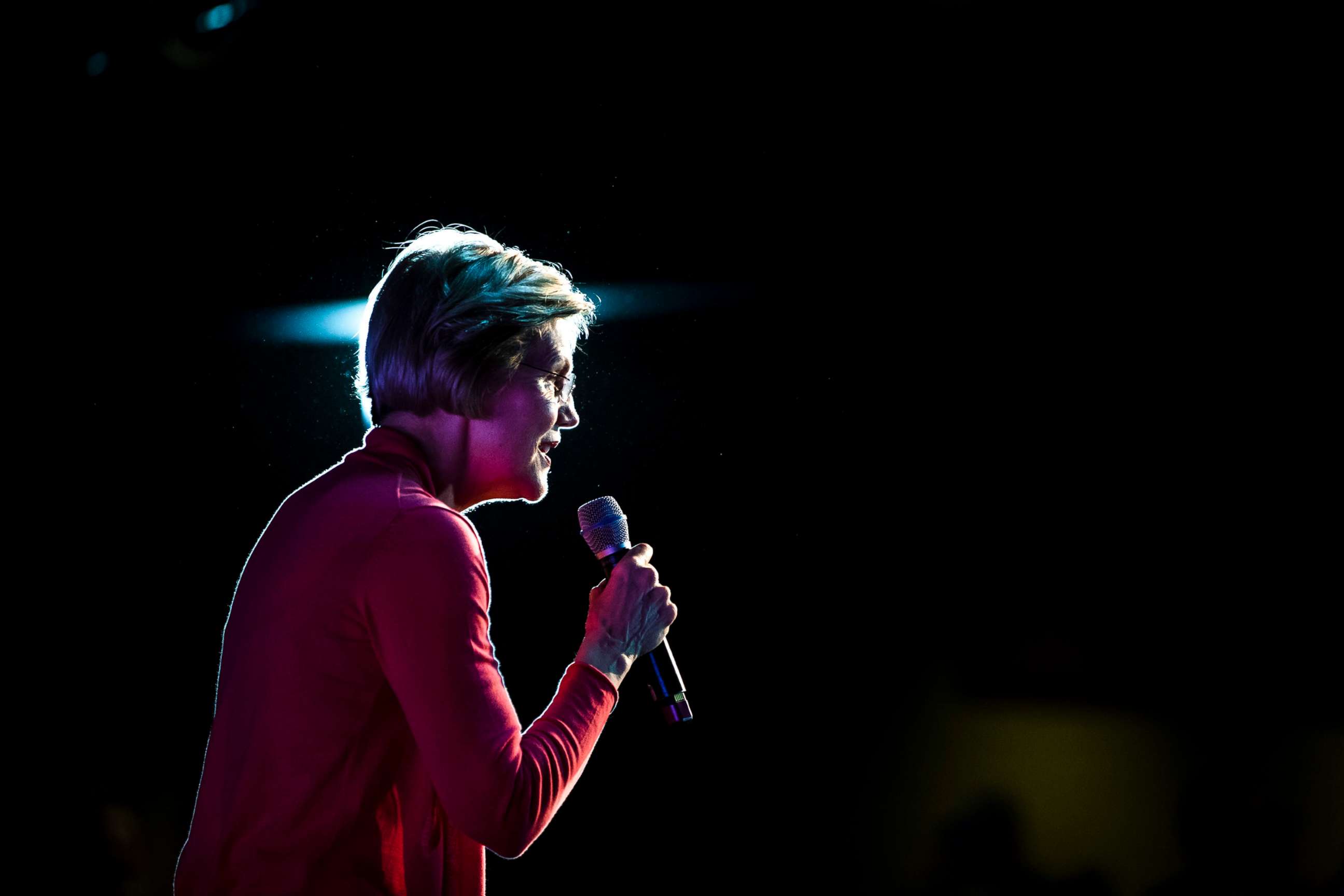 PHOTO: Democratic presidential candidate Sen. Elizabeth Warren speaks during a campaign event, Feb. 6, 2020, in Derry, N.H.