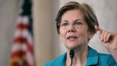 PHOTO: Sen. Elizabeth Warren (D-MA) addresses Rev. Al Sharpton's National Action Network during a post-midterm election meeting on Capitol Hill, Nov. 13, 2018.