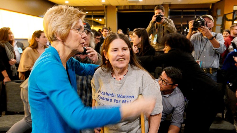 VIDEO: Elizabeth Warren kicks off first campaign event in Iowa