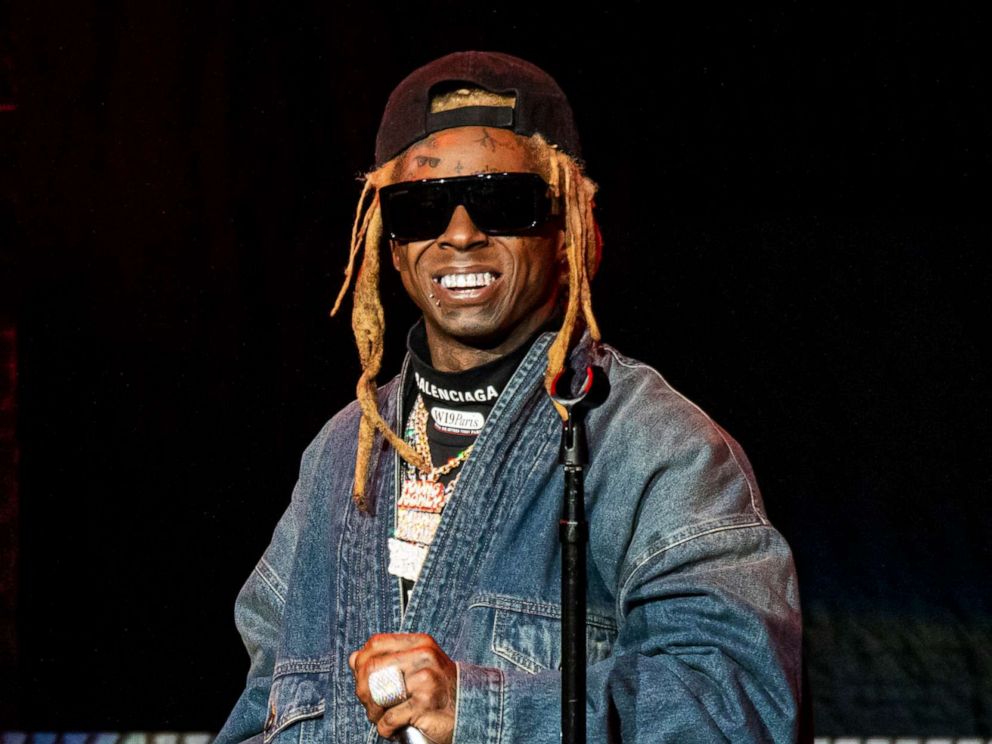 PHOTO: Lil Wayne performs at DTE Energy Music Theater, Sept. 10, 2019, in Clarkston, Mich.