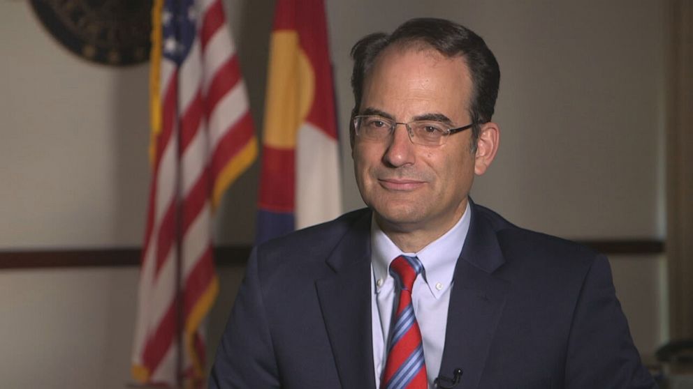 PHOTO: Colorado Attorney General Philip Weiser says business owners must accommodate all customers, regardless of sexual orientation. Speaking to ABC News, he says the equal access principle has deep roots in American law.