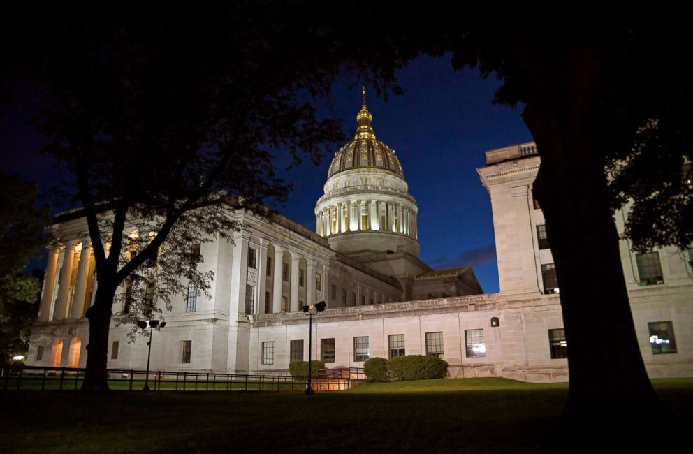 PHOTO: The West Virginia State Capitol building in Charleston is pictured on June 26, 2017.