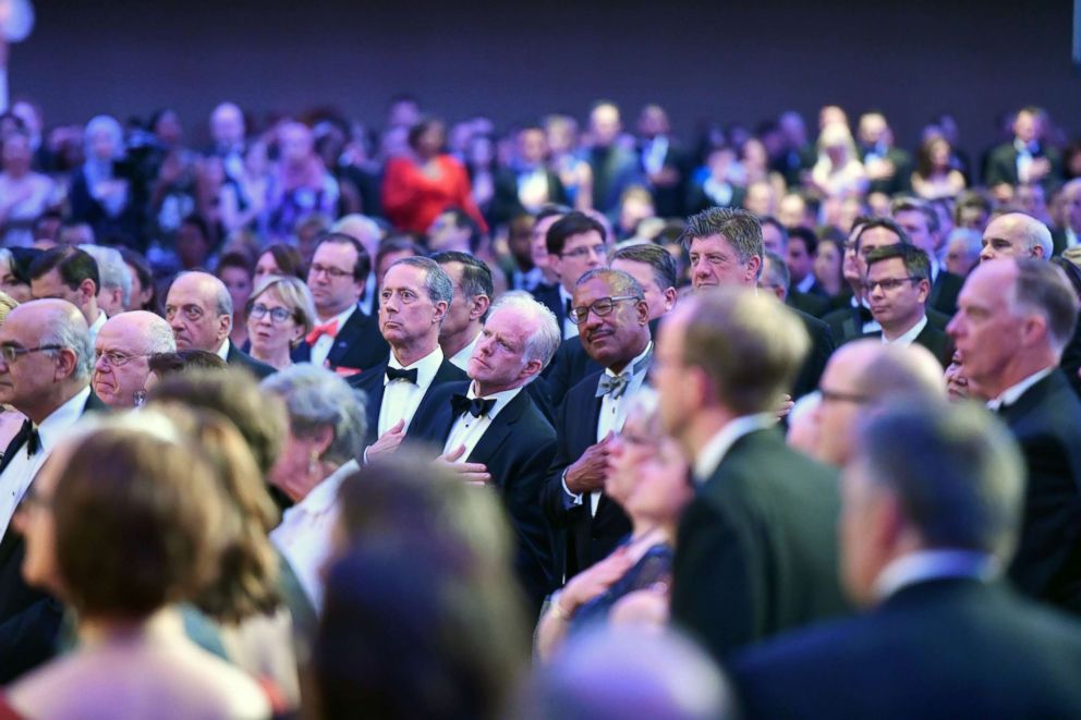 PHOTO: Hundreds attend the White House Correspondents Dinner 2017 at the Washington  Hilton Hotel in Washington, D.C., April 29, 2017.