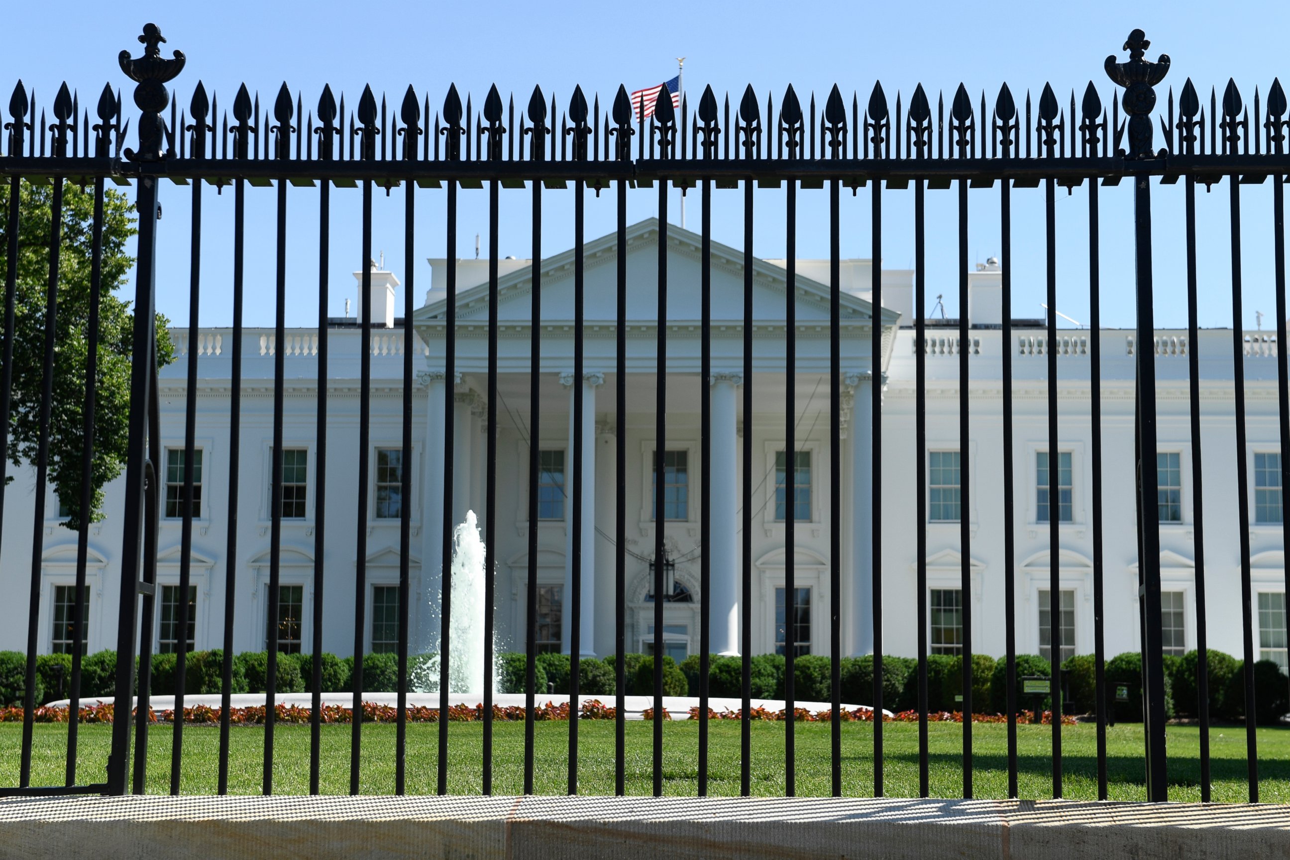 PHOTO: The fence surrounding the White House on Pennsylvania Avenue in Washington, Friday, May 24, 2019.