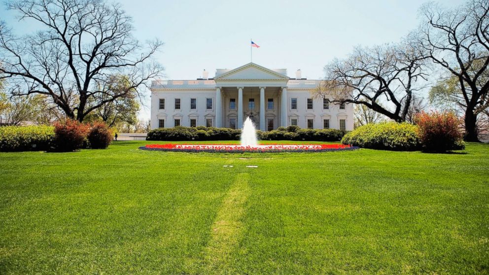 An undated photo of the White House.
