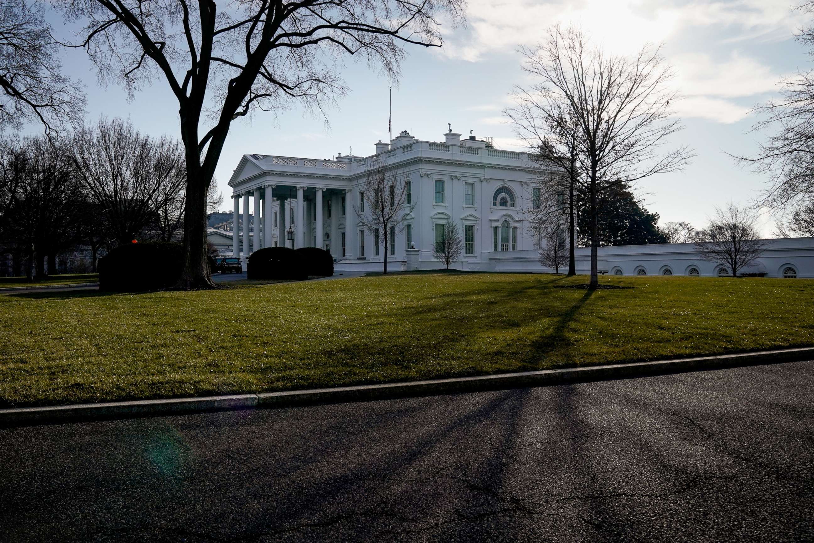 PHOTO: The White House is seen on  Jan. 13, 2021.