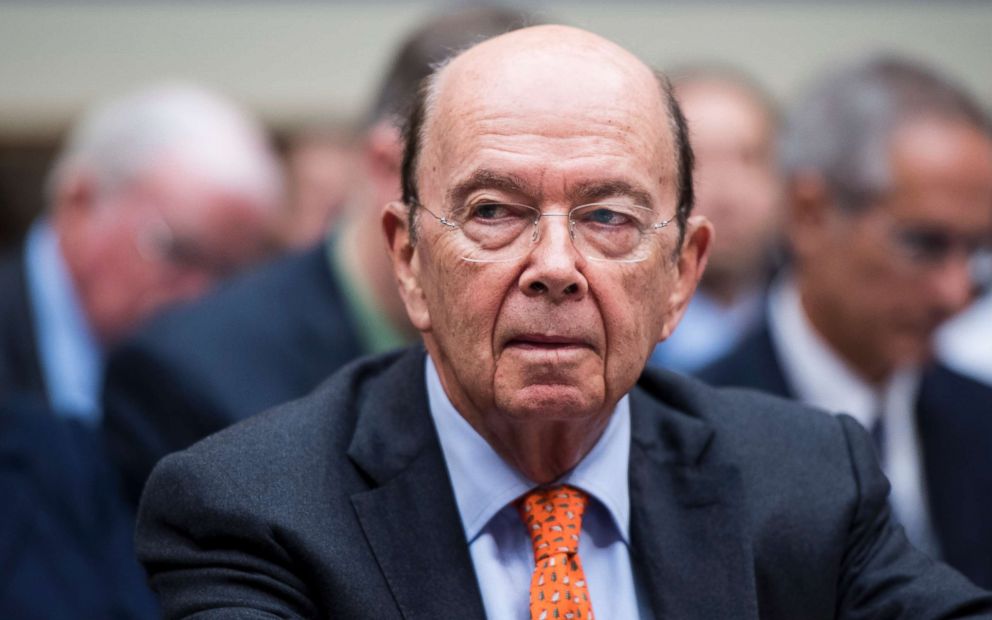 PHOTO: Secretary of Commerce Wilbur Ross testifies during the House Oversight and Government Reform Committee hearing on the census, Oct. 12, 2017.