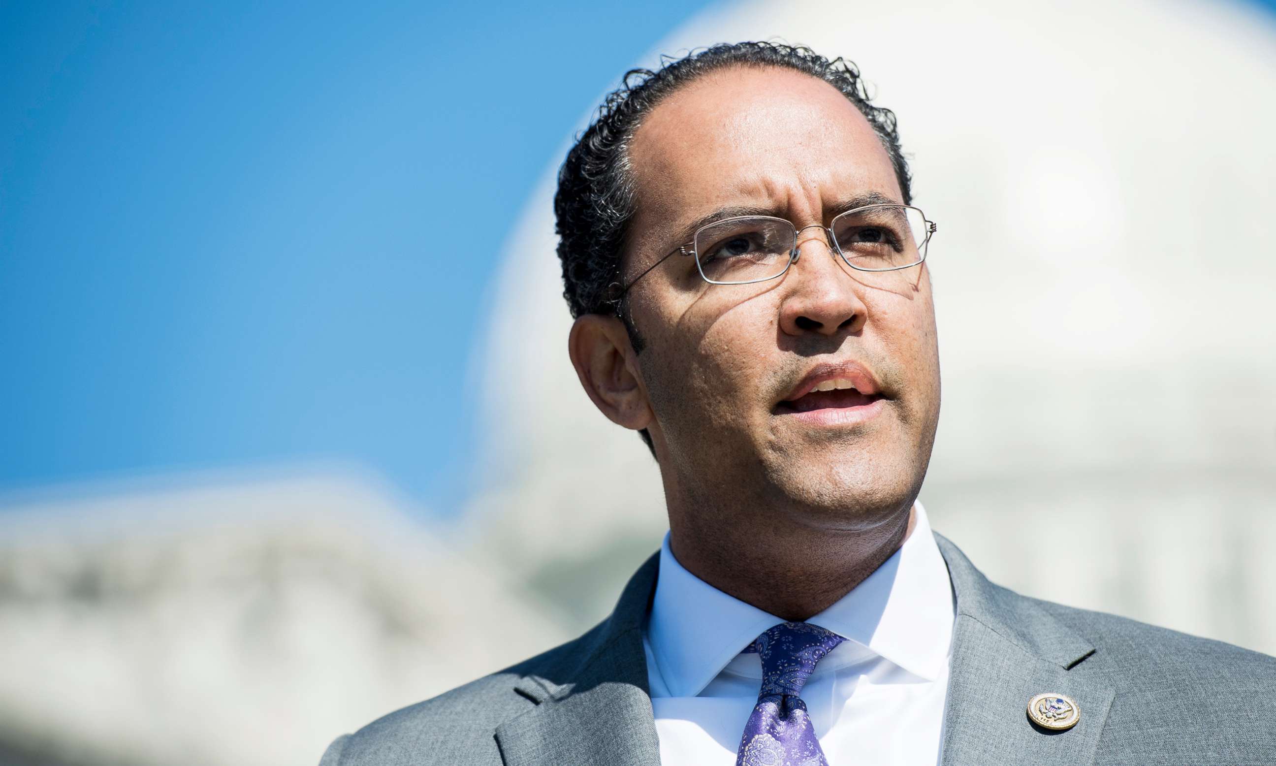 PHOTO: Rep. Will Hurd speaks during a news conference in Washington D.C., April 18, 2018.