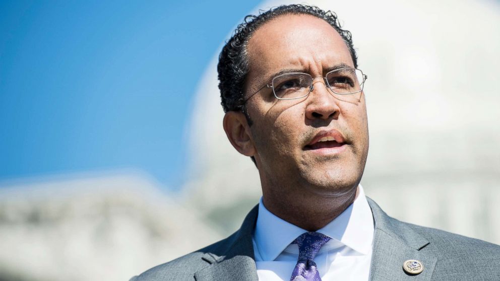 Rep. Will Hurd speaks during a news conference in Washington D.C., April 18, 2018.