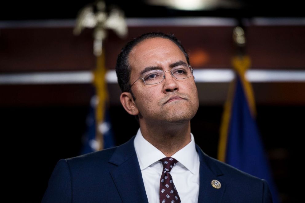 PHOTO: Rep. Will Hurd participates in a news conference on bipartisan legislation to address the Deferred Action for Childhood Arrivals (DACA) program and border security, Jan. 16, 2018.