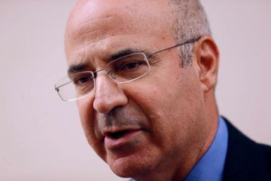 PHOTO: William Browder, a U.S-born Britain-based financier, talks to the Associated Press reporters after leaving the anti-graft prosecutors office in Madrid, May 30, 2018.