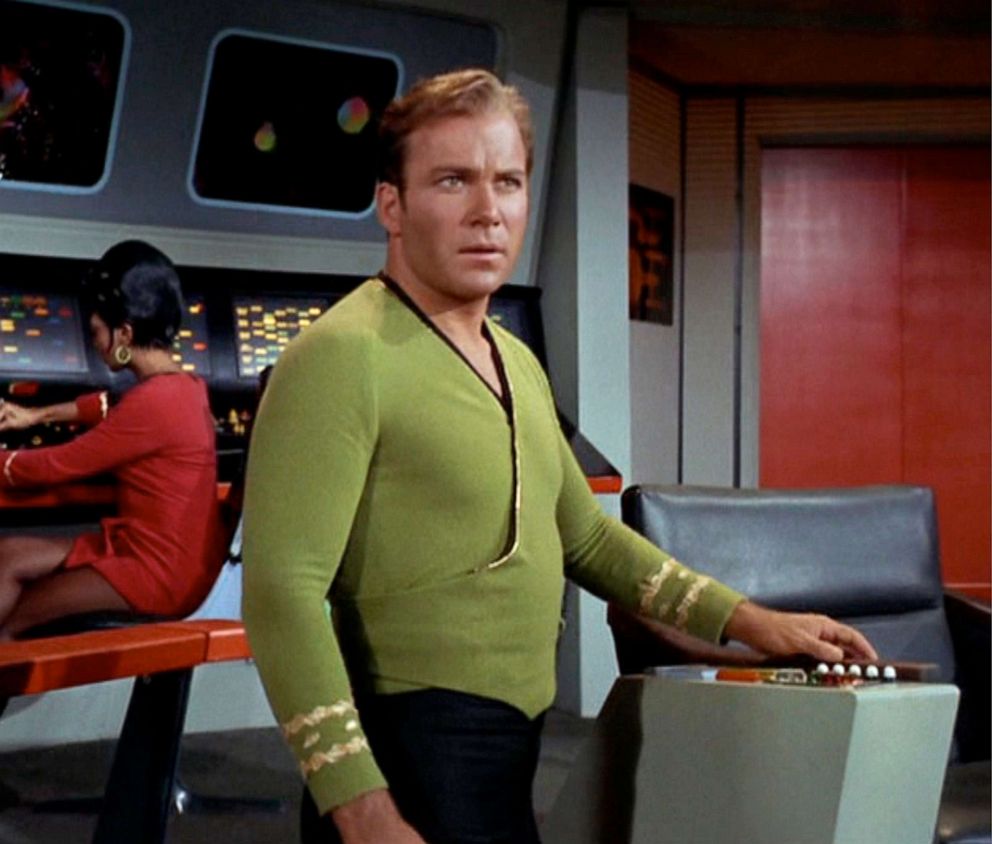 PHOTO: William Shatner stars as Captain James T. Kirk in an episode from the second season of the show, "Star Trek," which originally aired on Dec. 29, 1967.