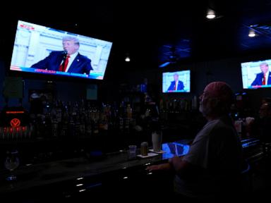 From a media perspective, it was a tale of two Trump speeches — and long enough for both