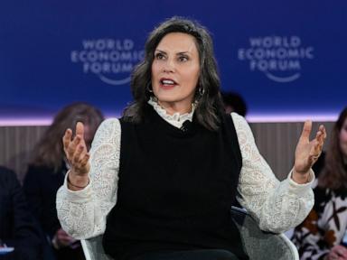 Democratic Gov. Gretchen Whitmer of Michigan says she won't run for president in 2028