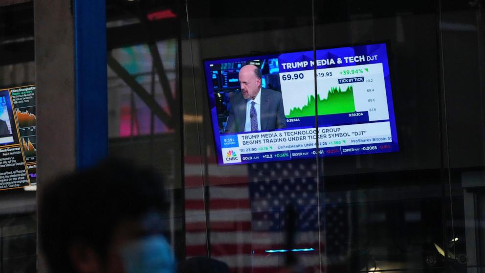 Trump Media & Technology stock increases after initial presidential debate