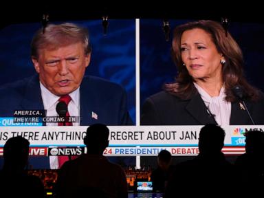 More than 67 million people watched Donald Trump and Kamala Harris debate. That's way up from June