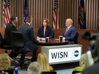 Wisconsin Supreme Court candidates spar on abortion law, Musk, Trump during debate