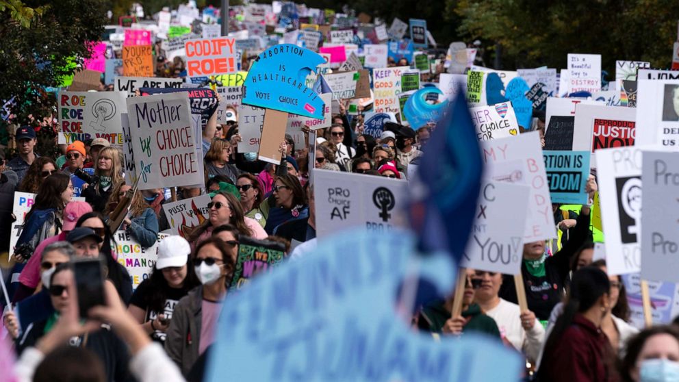 Thousands March in US Abortion Rallies