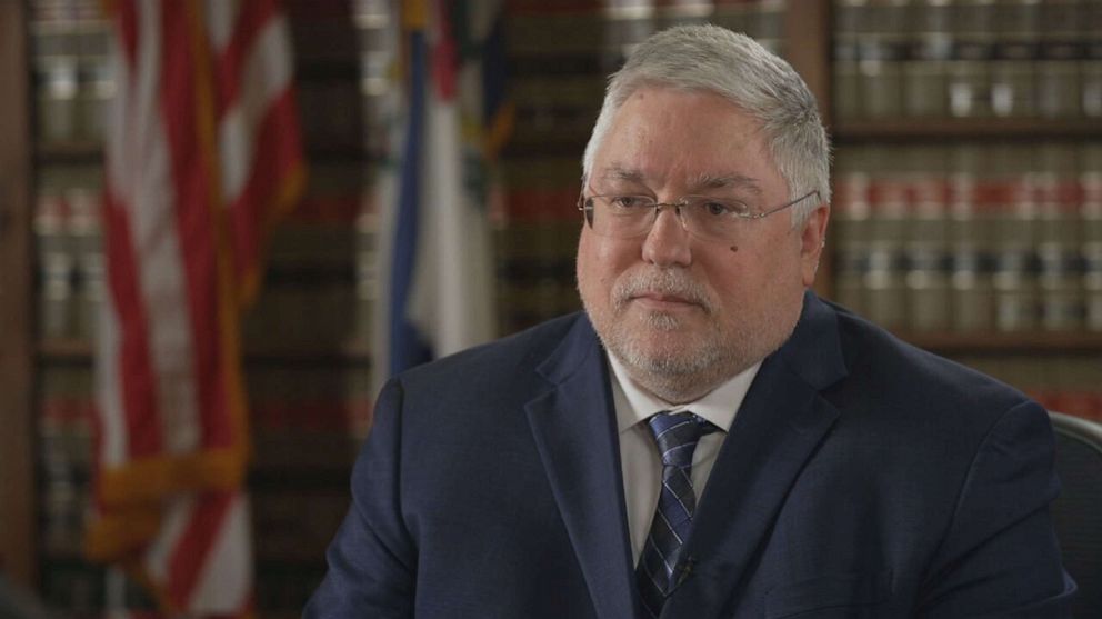 PHOTO:  West Virginia Attorney General Patrick Morrisey is leading a group of 18 states suing the Biden administration over the Environmental Protection Agency's authority to regulate greenhouse gas emissions under the Clean Air Act.
