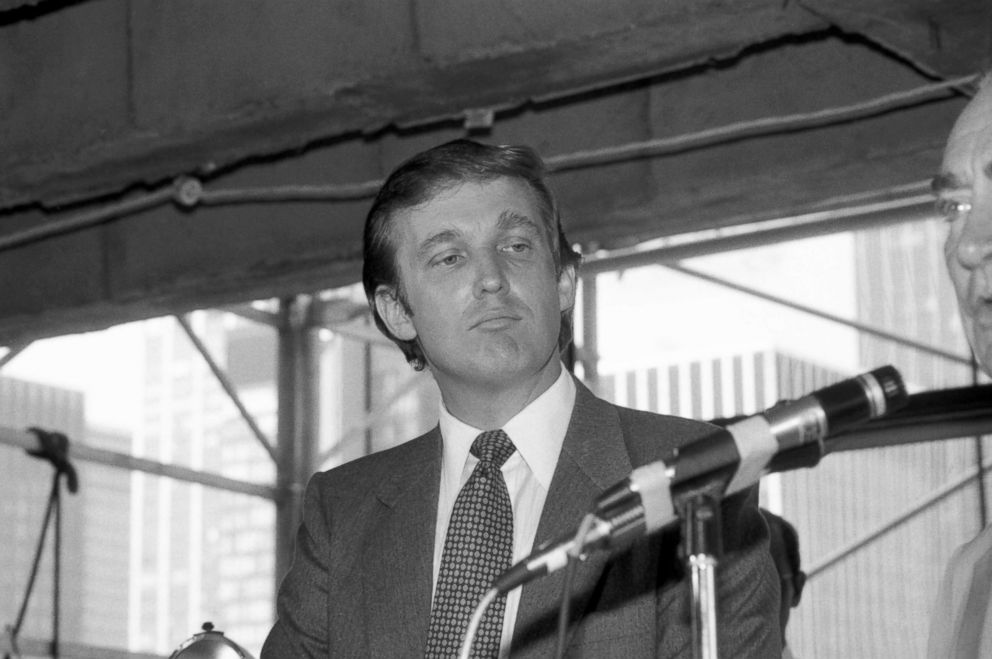 PHOTO: Donald Trump is seen at a Trump Tower ceremony, circa 1982.