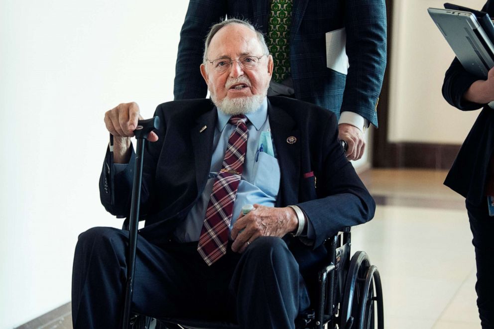 PHOTO: Rep. Don Young at the Capitol Visitor Center, Sept. 30, 2021. 