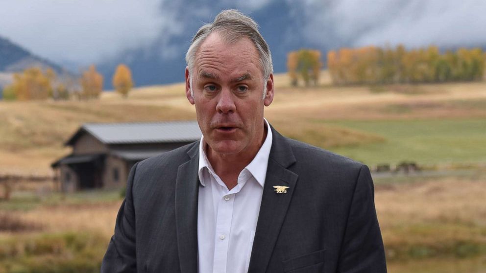 Interior Sec Ryan Zinke Attacks Top Dem Who Called For His