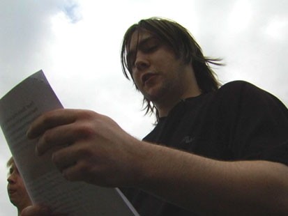 VIDEO: As part of rehab at juvenile prison, teen reads letter to girl he shot dead.
